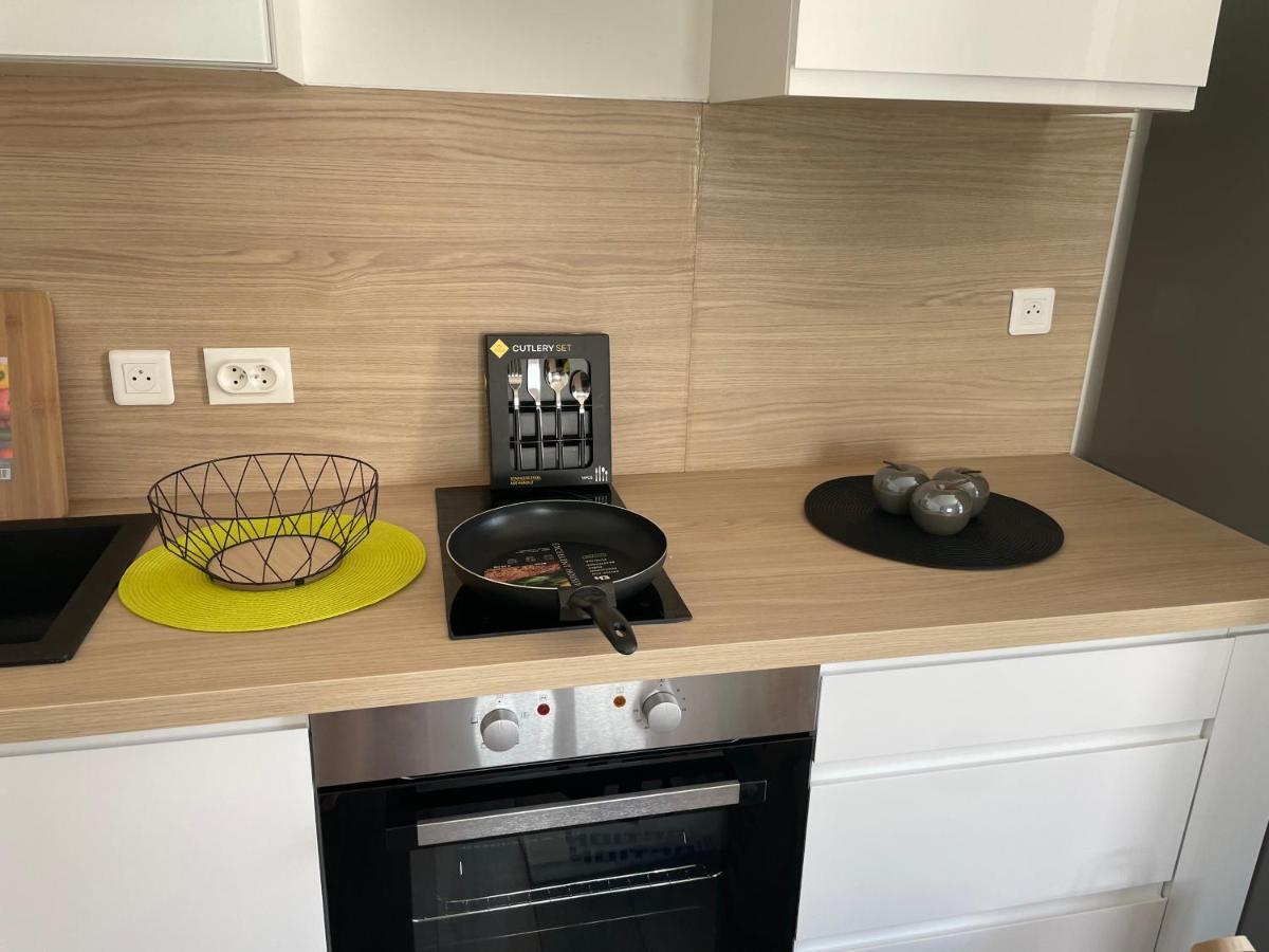 Aparthotel Studio 23 m2+wifi +parking privé à Oullins Extérieur photo